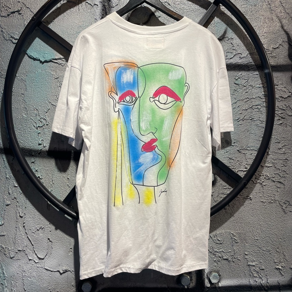 Oil painted oversized Tshirt
